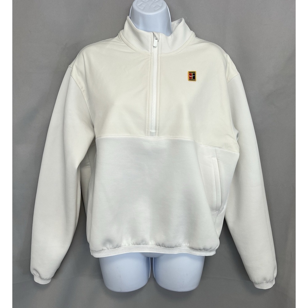 Nike Women's Core Heritage Tennis Jacket, White Sz Small